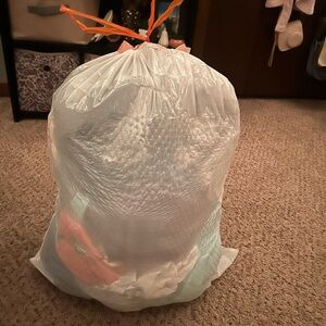 Large White Trash Bag